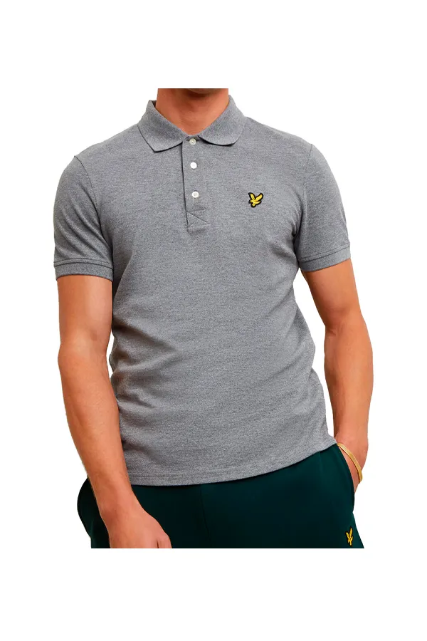 Lyle & Scott Regular Polo Shirt Grey