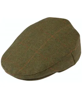 Men's Alan Paine Combrook Waterproof Tweed Flat Cap