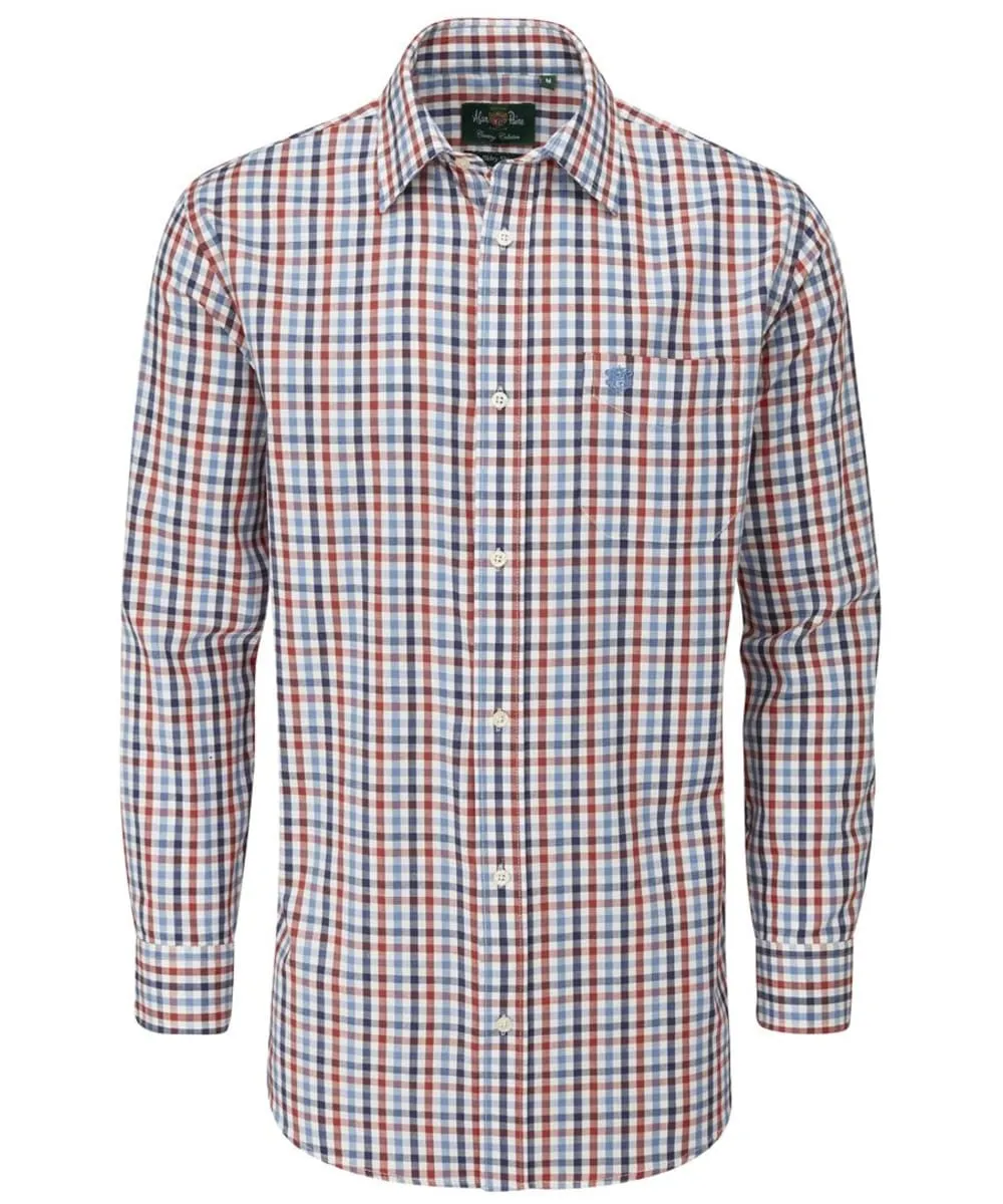 Men's Alan Paine Ilkley Shooting Fit Cotton Shirt