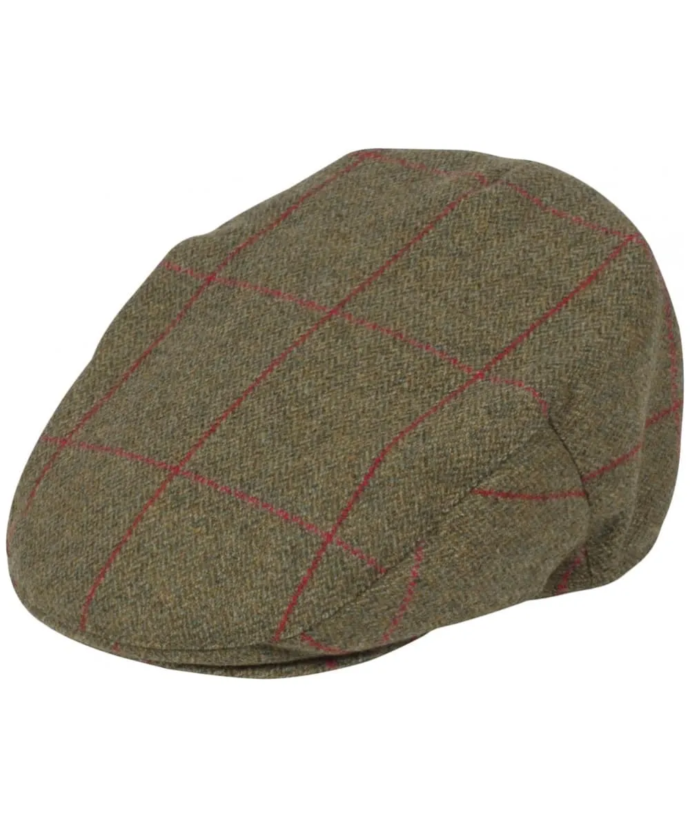 Men's Alan Paine Combrook Waterproof Tweed Flat Cap