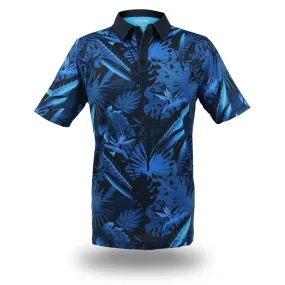 OGA X Bettinardi Tiki 24 - OGA Men's Polo - Tropical Blue