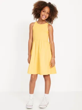 Old Navy Sleeveless Mixed Material Dress for Girls