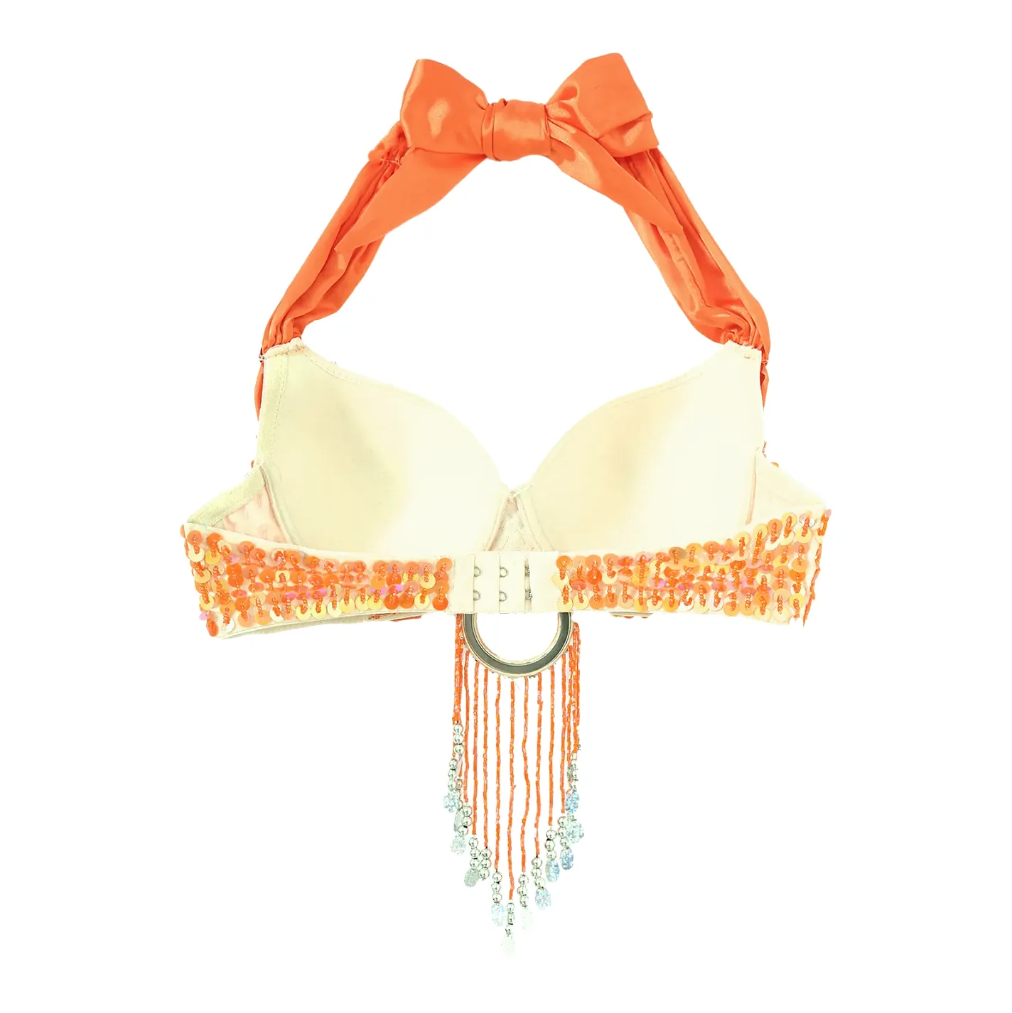 Orange Ring Bralette Two Piece