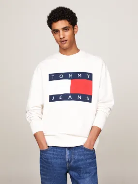 Oversized Flag Relaxed Fit Sweatshirt | Sweatshirts & Hoodies | Tommy Jeans