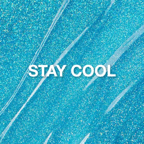 P+ Stay Cool Glitter Gel Polish, 10 mL