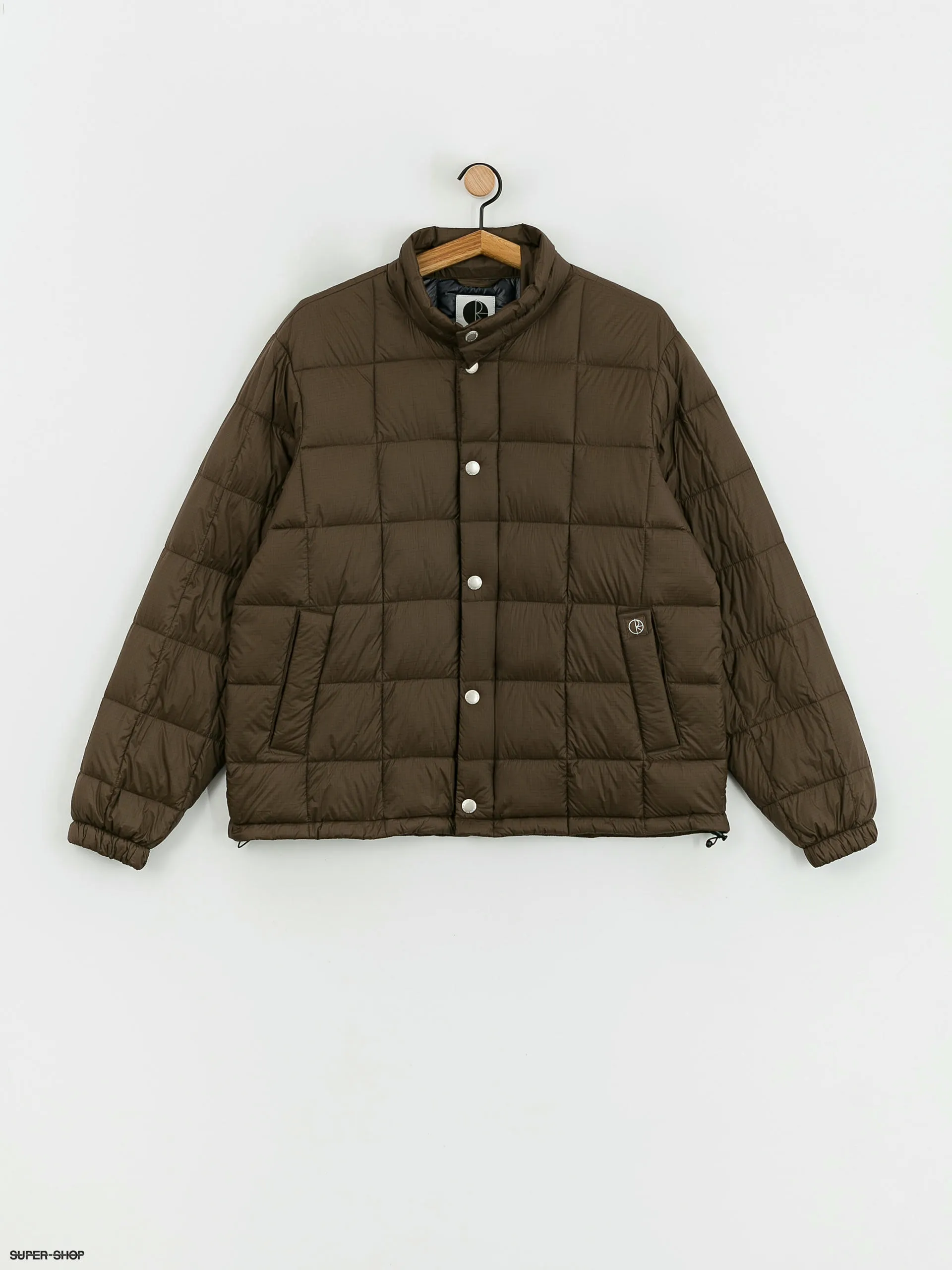 Polar Skate Lightweight Puffer Jacket (brown)