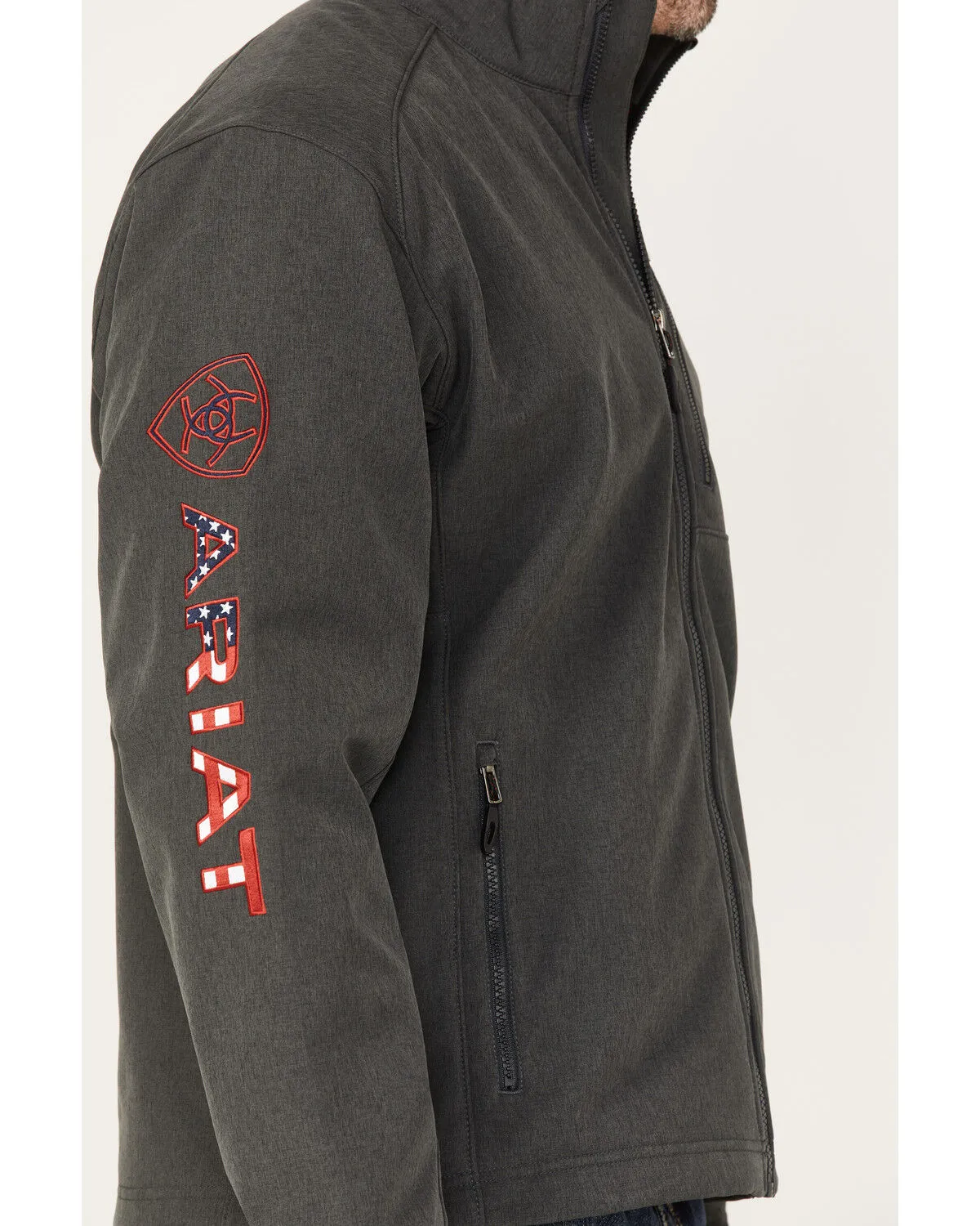 Product Name:  Ariat Men's Americana Logo 2.0 Zip-Front Softshell Jacket - Big