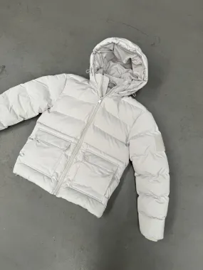 Puffer Coat - Stone - SIARR