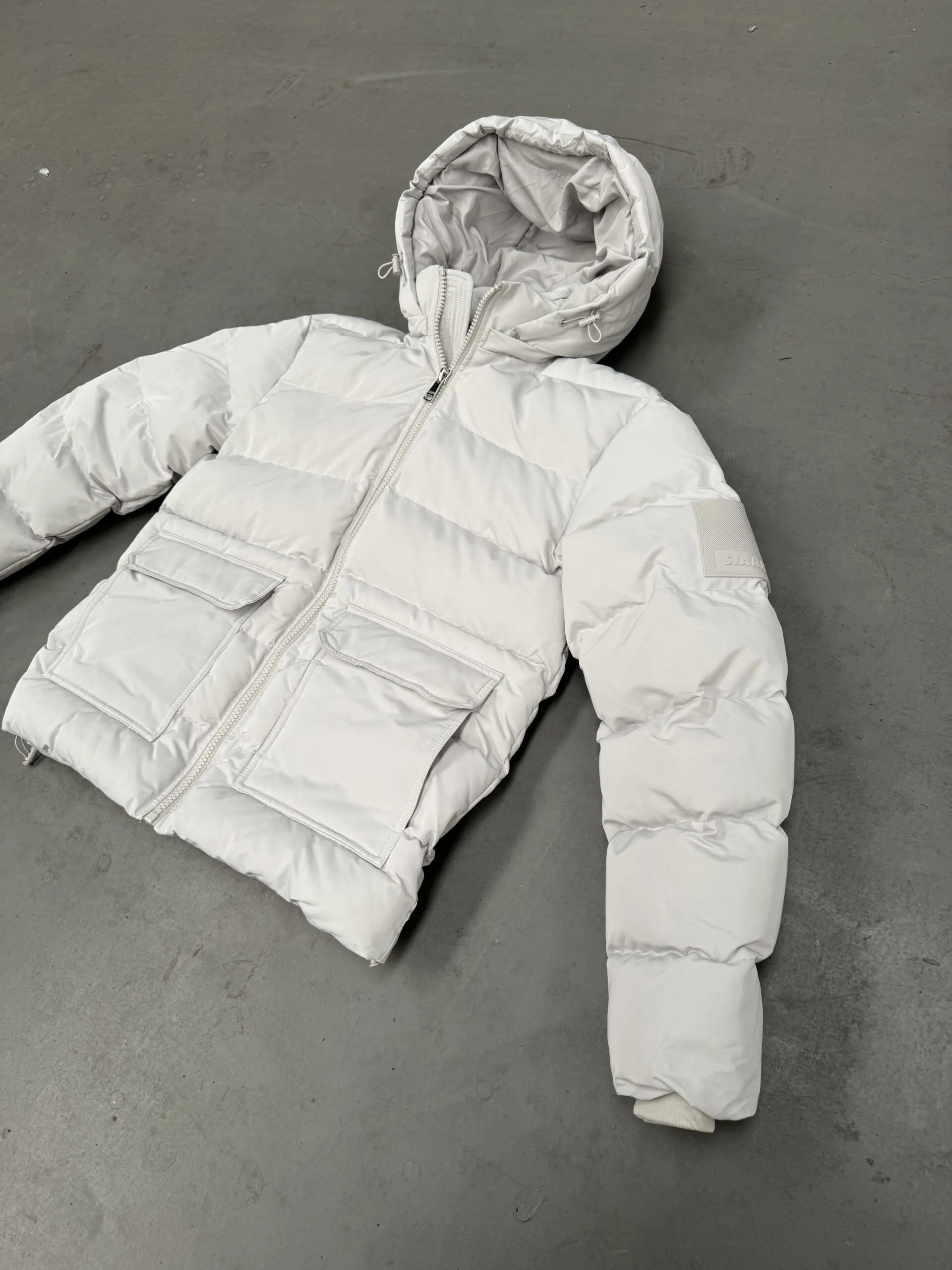 Puffer Coat - Stone - SIARR