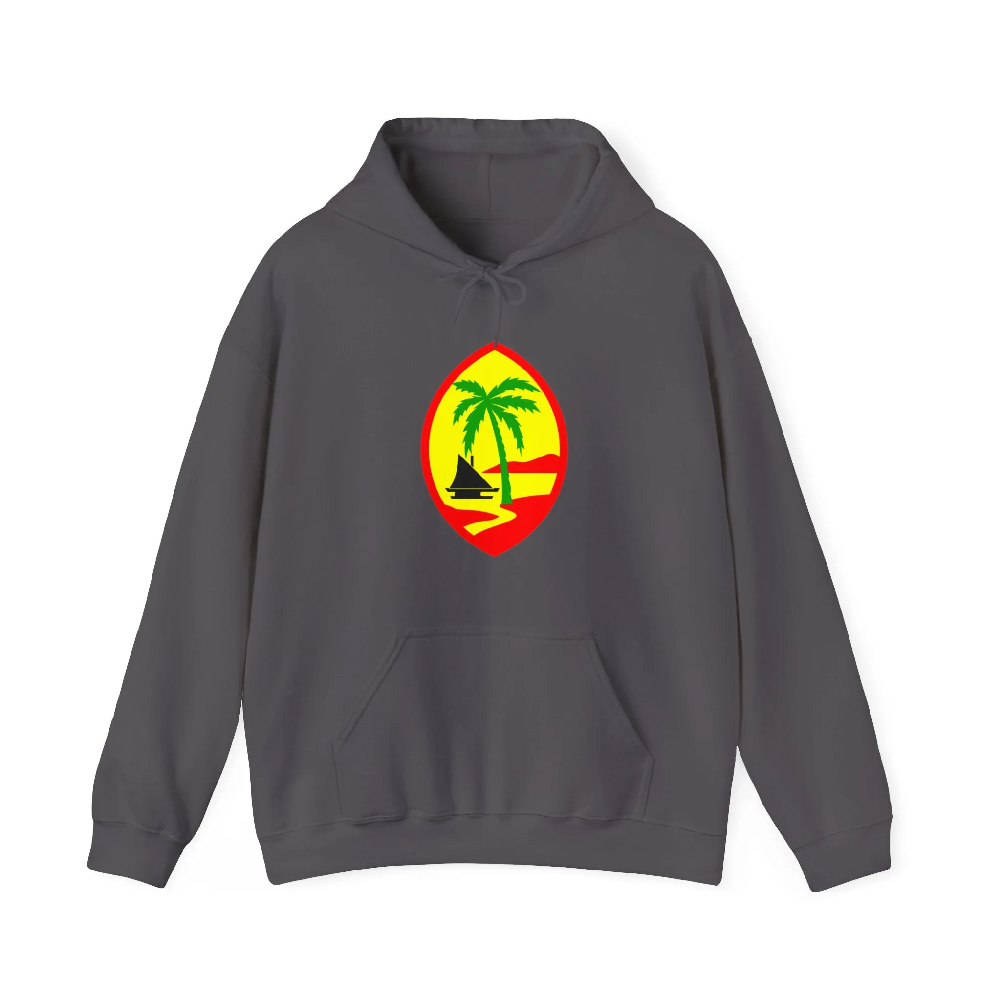 Rasta Guam Unisex Heavy Blend Hooded Sweatshirt