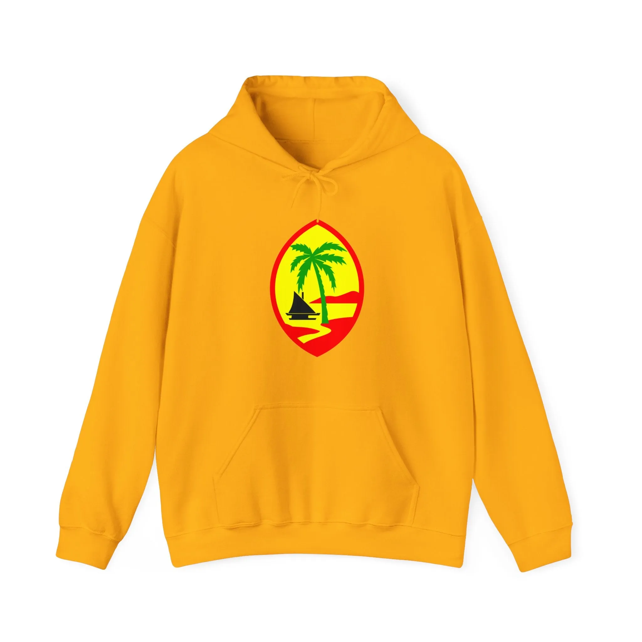 Rasta Guam Unisex Heavy Blend Hooded Sweatshirt