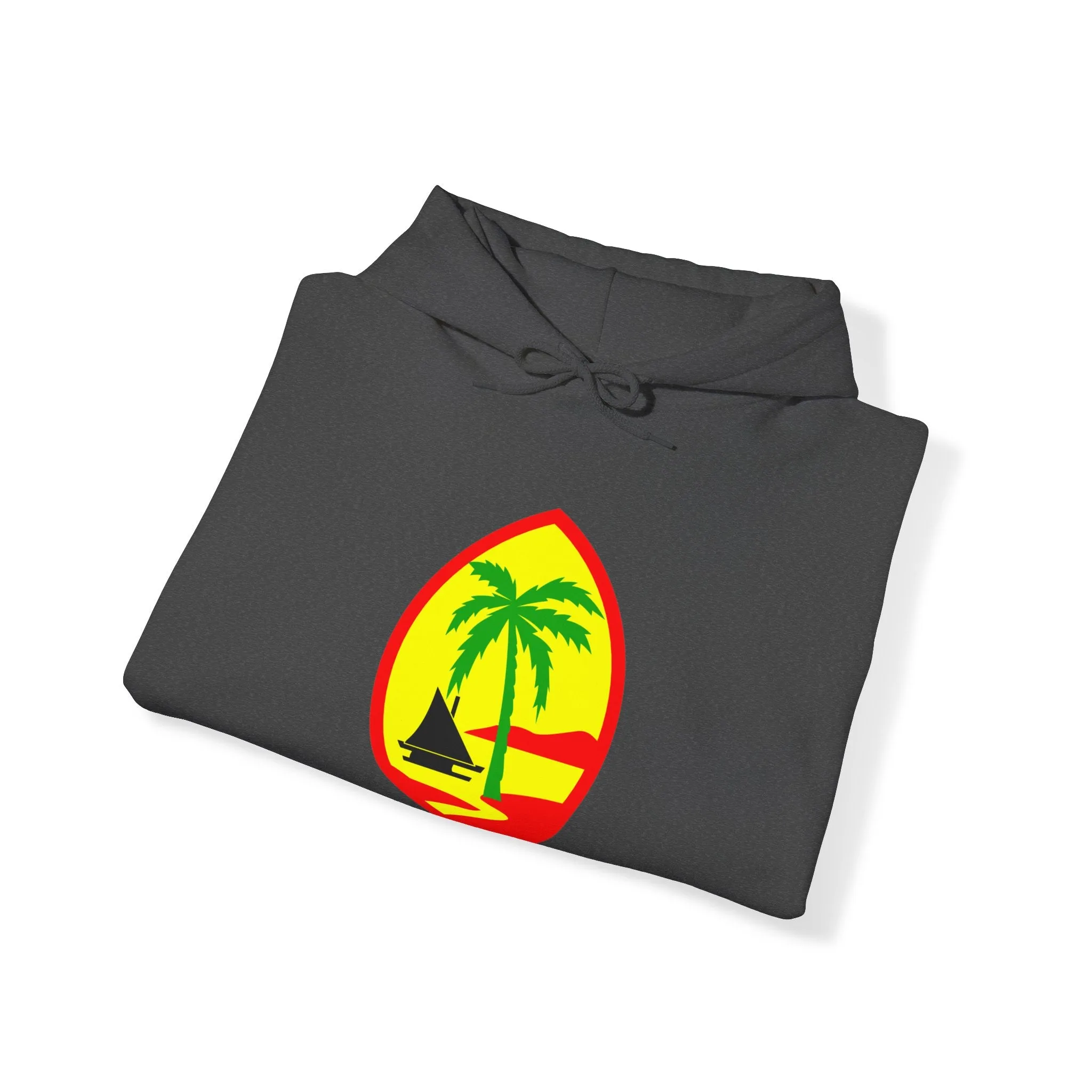 Rasta Guam Unisex Heavy Blend Hooded Sweatshirt