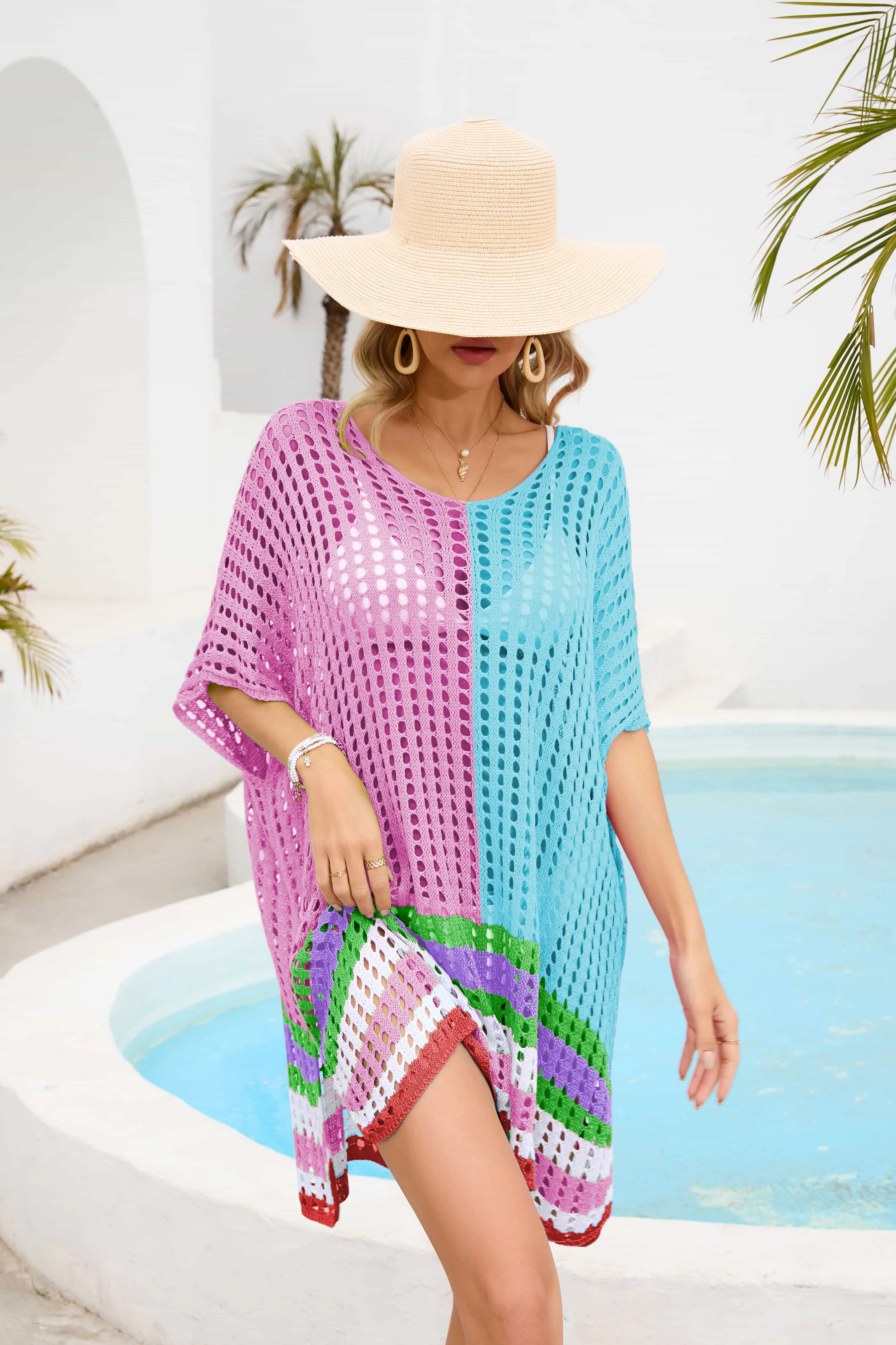 SARAH SCOOP NECK COVER UP