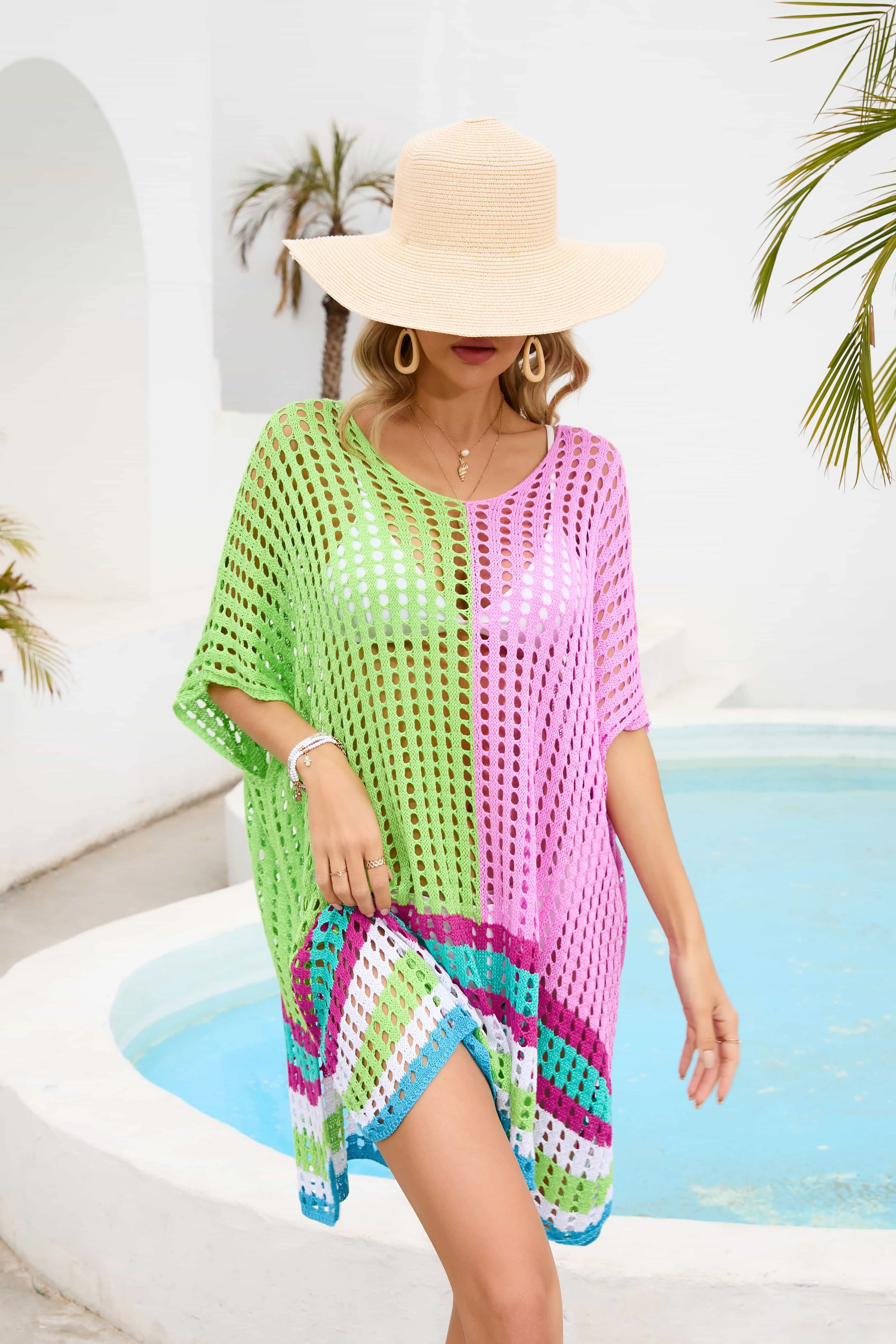 SARAH SCOOP NECK COVER UP