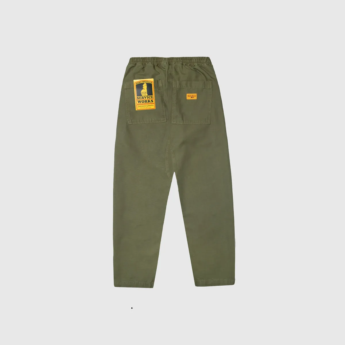 Service Works Canvas Chef Pants - Olive