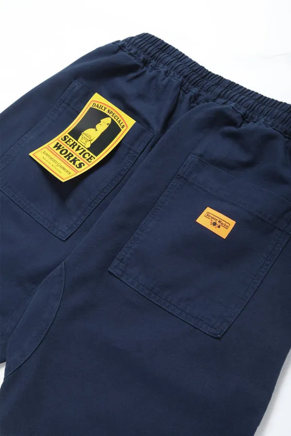 Service Works Chef Shorts - Navy