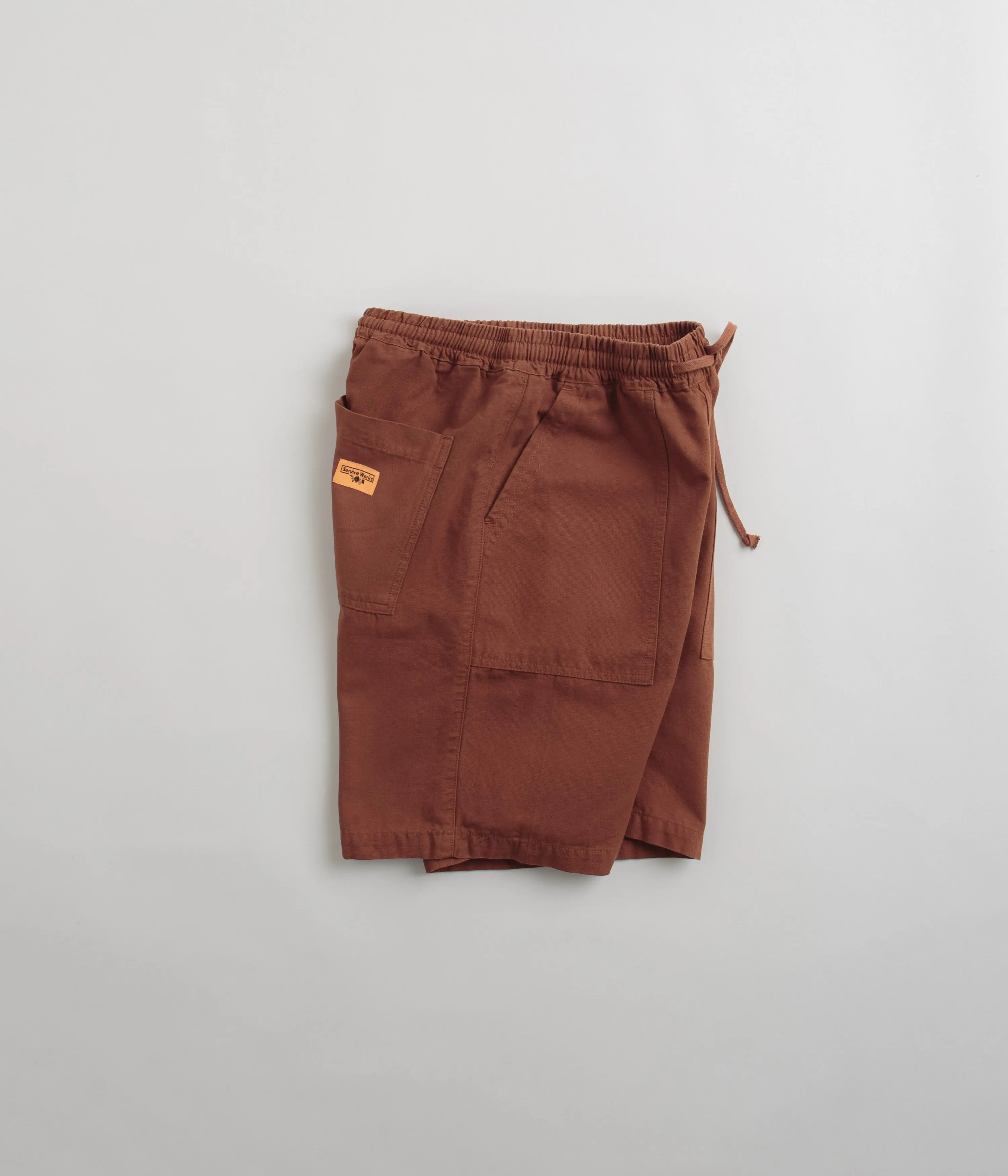 Service Works Classic Chef Shorts - Terracotta