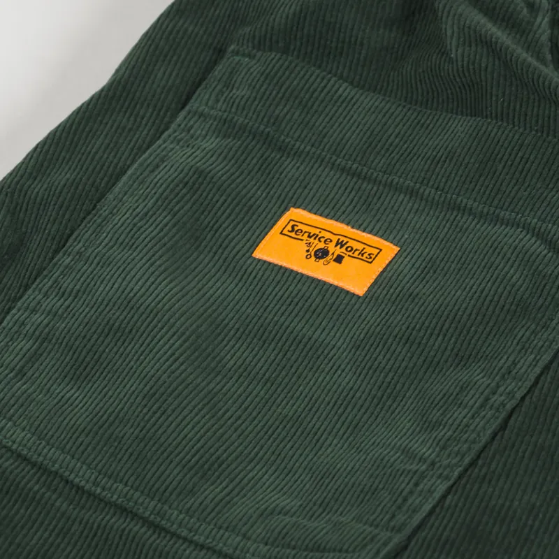 Service Works Corduroy Chef Pants Forest