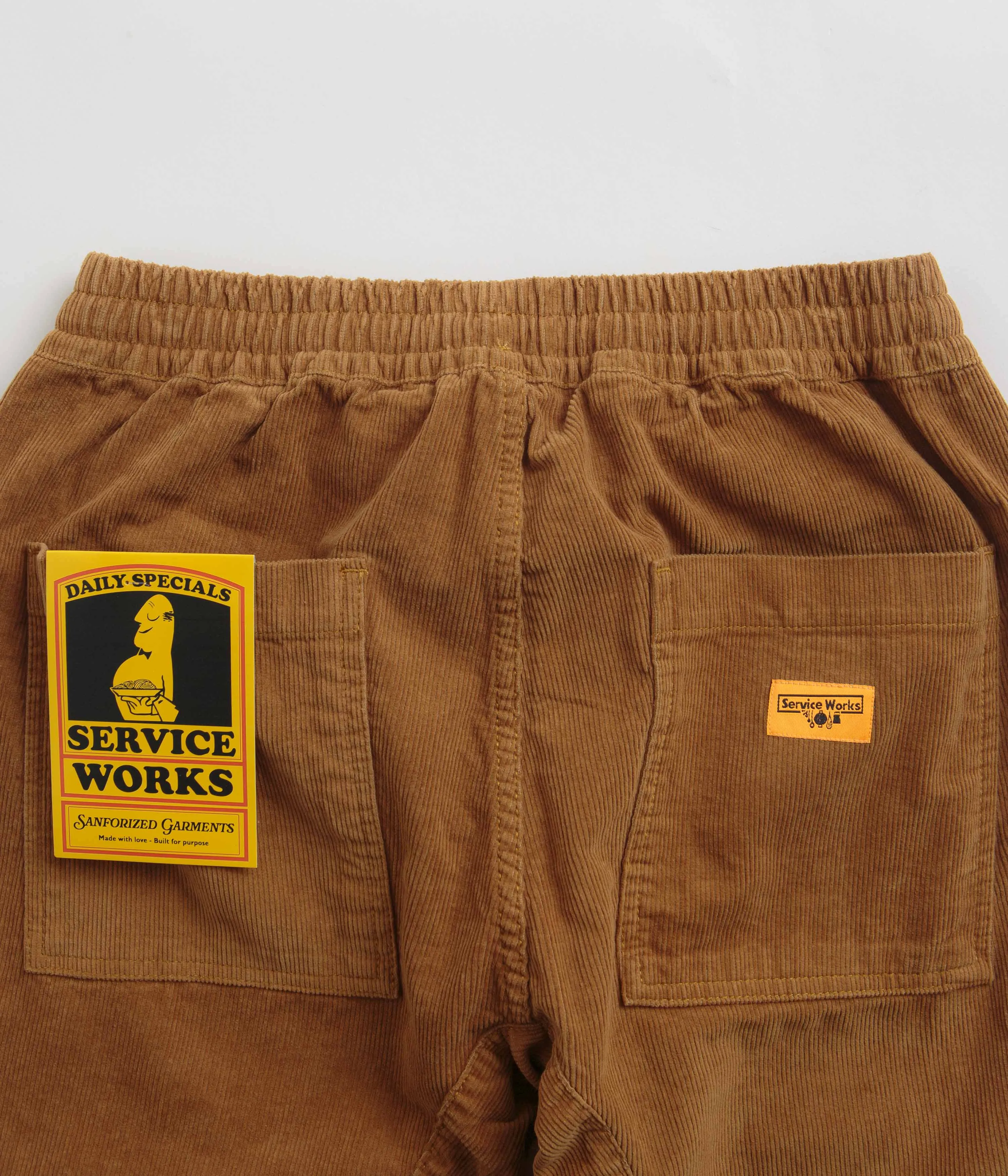 Service Works Corduroy Chef Pants - Pecan