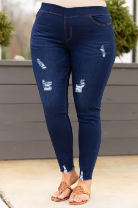 Strut Your Way Through Jeggings, Denim