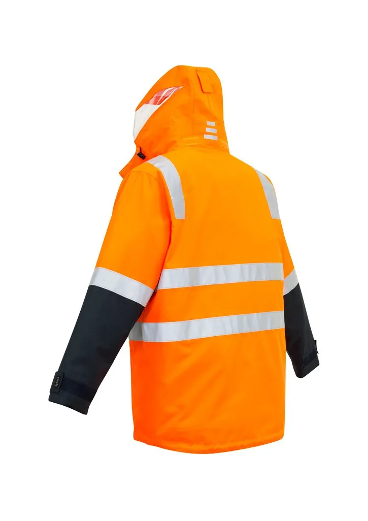 Syzmik Hi Vis Waterproof Jacket 4 in 1