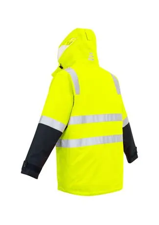 Syzmik Hi Vis Waterproof Jacket 4 in 1