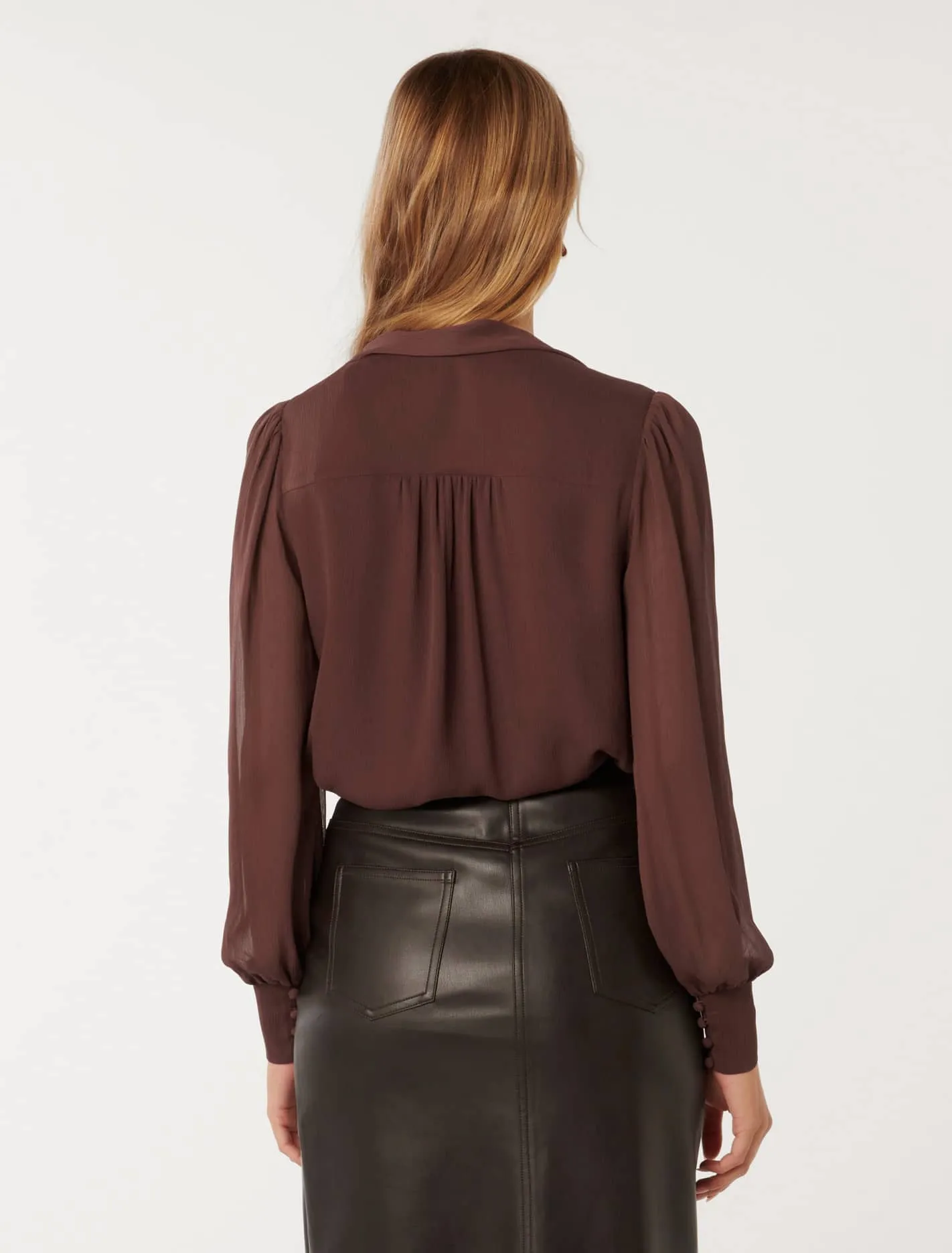 Teresa Neck Tie Blouse