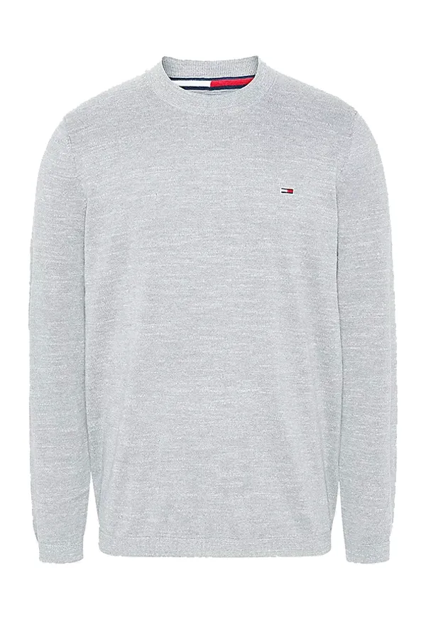 Tommy Hilfiger Organic Knit Jumper Grey