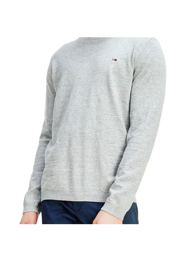 Tommy Hilfiger Organic Knit Jumper Grey