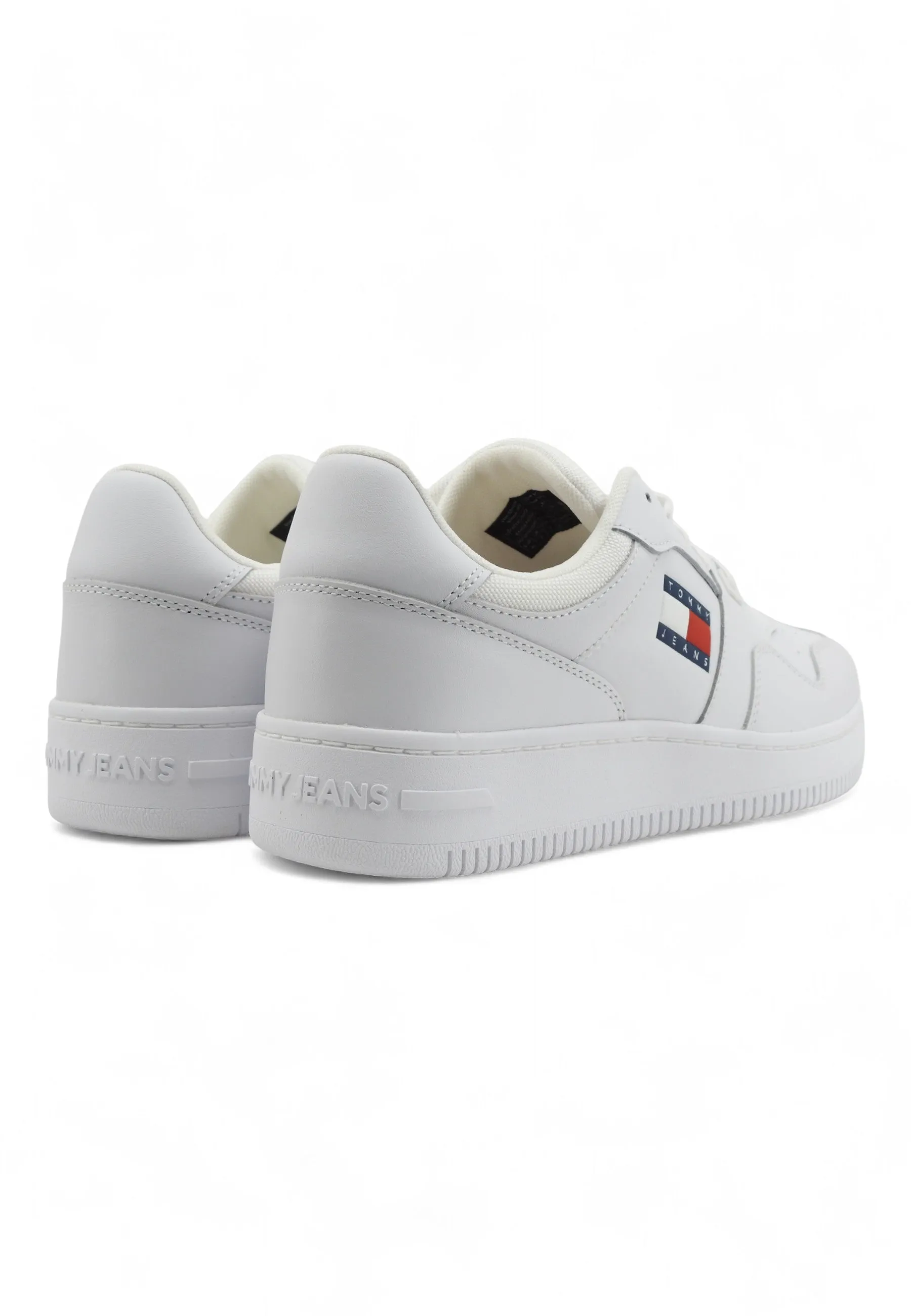 TOMMY HILFIGER Tjm Basket Sneaker Uomo White EM0EM01395