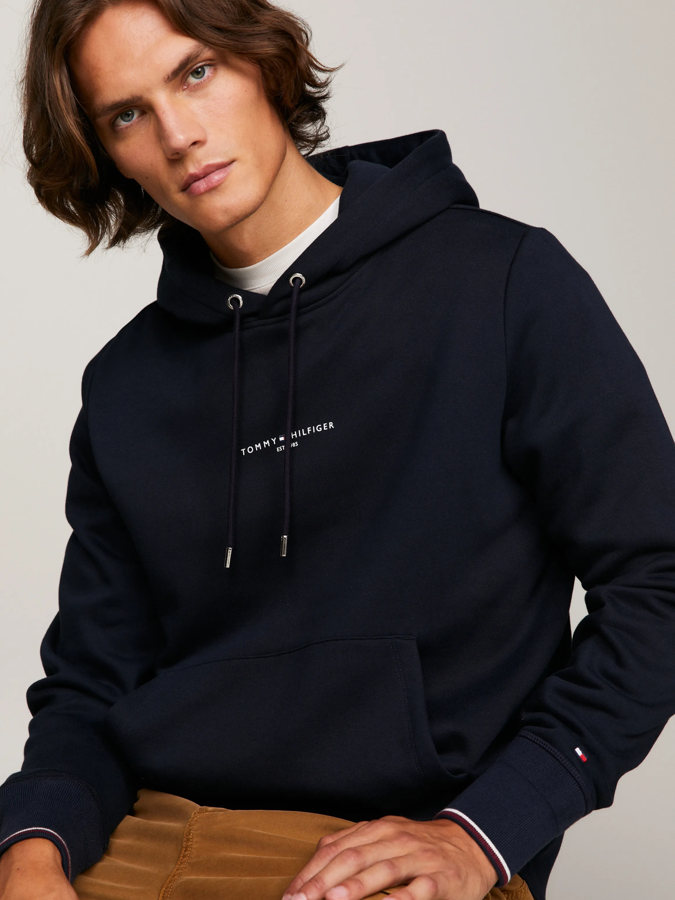 Tommy Logo Tipped Hoodie | Sweatshirts & Hoodies | Tommy Hilfiger