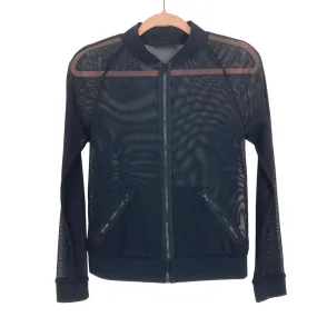 Ultracor Black Mesh with Pockets Jacket- Size 4